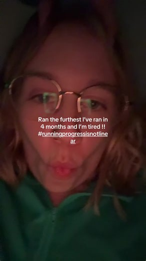 Fyi to all you runner beans🫵🫵 #runningisnotlinear #runningprogress #longrungired #postlongrun #runninginspiration