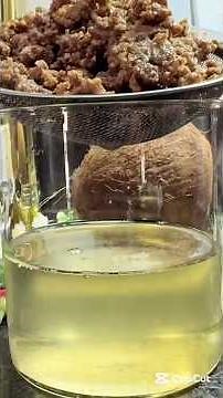 Natural Coconut Oil 🥥✨ | How to make it at home
