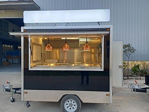 [Hot Item] Fast Concession Trailer Food Truck Crepe Cart Mobile Food Cart for Sale