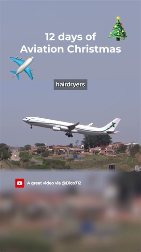 The Sixth Day of Aviation Christmas 🎄😂 Dust off your watering cans for Day Seven! 🗓️