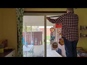 Insulate your glass doors for the winter!
