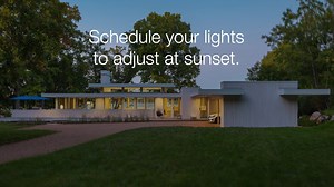 1.9K views · 17 reactions | Daylight savings ends November 3. Why settle for a timer when you can have a smart system? With Caséta, RadioRA, and HomeWorks systems, homeowners can easily use their Lutron app to schedule lights-on and lights-off around sunrise and sunset all year long—making sure they always arrive to a well-lit home. | Lutron Electronics | Facebook