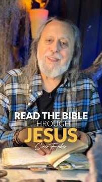 Read the bible through Jesus. #caiofabio #stopandthink #gospel l