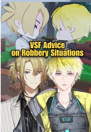 【NIJISANJI EN】Robbery Simulation with Sonny and Luca #nijisanjien #envtuber #lucakaneshiro #sonnybrisko