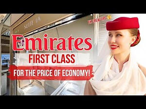 How to Fly Emirates First Class for Economy Price | EK Crew Tip ✈️