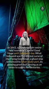 What really cursed the Flying Dutchman to sail the seas forever? #history #historyfacts #ghostship | Archaic Origins