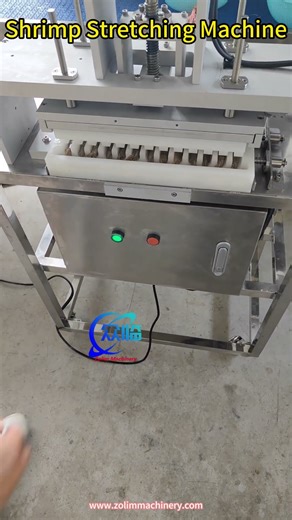 Prawn Stretching Machine, Tempura machine, prawn machine, shrimp machine, Nobashi machine #shrimp