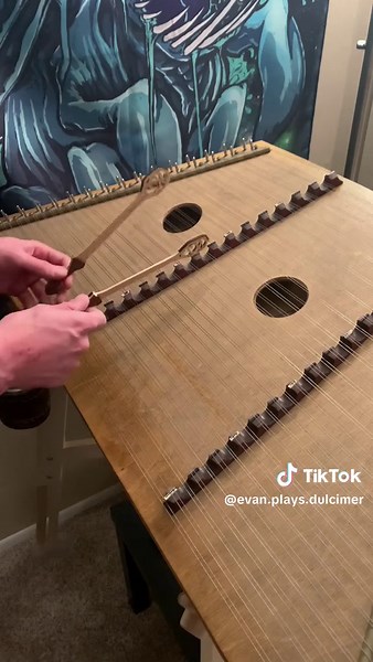 French Christmas Song - Entre le bœuf et l’âne gris (Hammered Dulcimer)