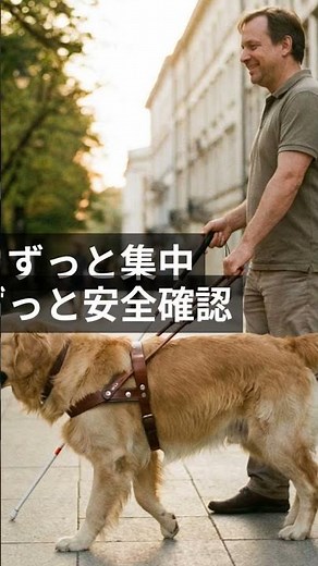 盲導犬の仕事を知ってますか？