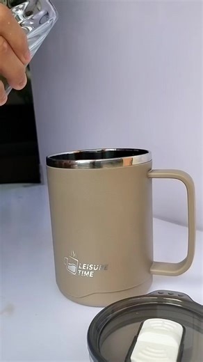 Free straw Vacuum coffee mug! stainless steel vacuum coffee mug #coffeemug #mug