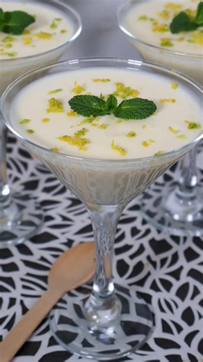 Postre de limón fácil y rápido: LEMON POSSET