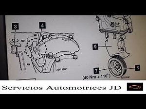 How to replace the timing belt on the Dacia Duster