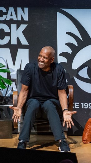 Denzel Washington Fan Page on Instagram: "Denzel Washington interview with Chaz Ebert during the 2024 American Black Film Festival Retrospective: Celebrating The Legacy Of Denzel Washington. June 15, 2024 #americanblackfilmfestival #abff #denzelwashington"