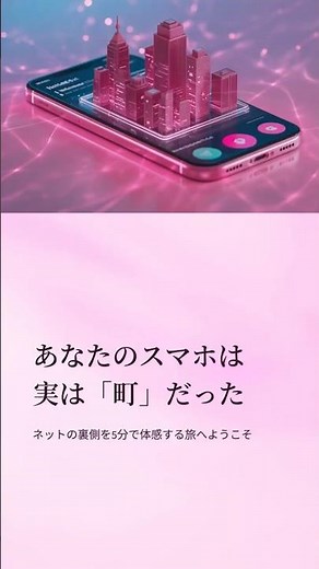 ｉパス【インターネットや LAN の接続装置の役割】「あなたのスマホは、実は“町”だった」──ネットの裏側を5分で体感せよ！