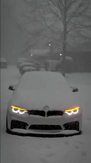 BMW M5 in Snow ❄️ Insane Winter Beast 🔥