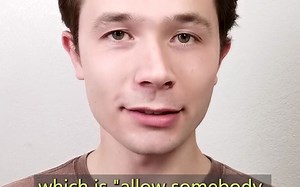 “让”用英语怎么说（2）|"allow"和"let"有什么区别？