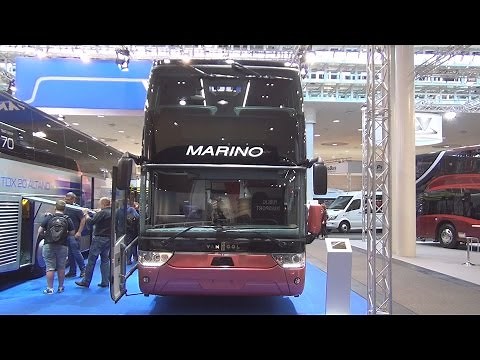 Van Hool TDX27 Astromega Double-Decker Bus Exterior and Interior in 3D