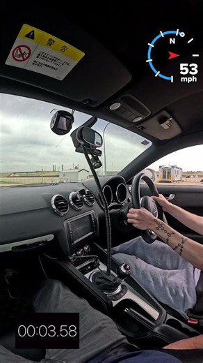 2011 Audi TTRS 0-60 Launch Control