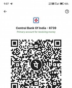 What is the purpose of a QR code for a bank account, as shown i... | Filo