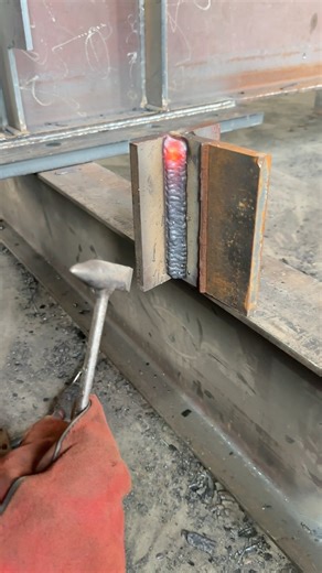 Flux core welding 3g position #weldingtipsandtricks #fluxcorewelding #welder