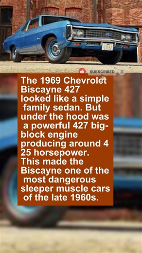 1969 Chevrolet Biscayne 427