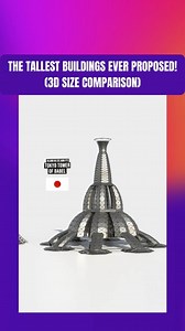 Sky High Dreams! 🏙️ Ever wondered how the tallest proposed buildings stack up? This 3D size comparison gives you a stunning visual of these ambitious architectural visions. Which one impresses you most? #TallestBuildings #Architecture #MegaProjects #Skyscrapers #3D #SizeComparison #UrbanPlanning #FutureOfArchitecture #Engineering #Design #Construction #Visualization #Cityscape #ArchitectureLovers #BuildingDesign #Innovation #AmbitiousProjects #TallestBuildingsEverProposed 📷: ifyouwondertv | Ey
