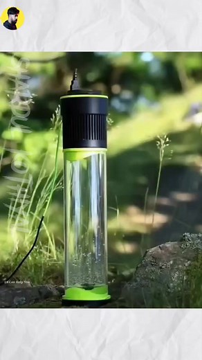 Self filling water bottle || Fontus water bottle . . #fontus #selffillingwaterbottle #fontuswaterbottle | Shardul Kothiyal