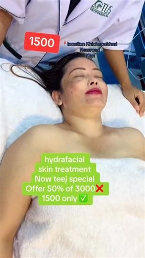 Hurry up hurry up Now offer Is going on hydrafacial Skin treatment 50% off If you want please visit our thebestparlour #hydrafacial #IF YOU WANT PLEASE VISIT OUR #Thebest location sundhara Khichapokhari mahalaxmi complex 2 floor Kathmandu newroad near by sanima bank #hydrafacialtreatment #contact 9816141388 9860927847 | The Best Beauty & Handsome Parlour Khichapokhari | Facebook