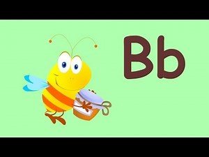 Letter B Song. Bee Song for Kids Learning English ABC
