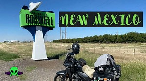 Motorcycle ride through New Mexico’s strangest stops