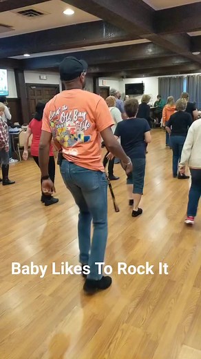 Thursday night line dancing at Mick's in Elkton MD The dance is Baby Likes To Rock It choreographed by Hillbilly Rick Music is Rock It by The Tractors #linedancing #linedance #dancereels #rockit | Dora and Gary's Line Dancing Page