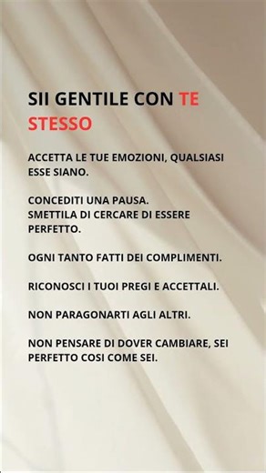 Così come sei. #benesserementale
