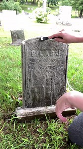 435K views · 3.3K reactions | Will definitely provide updates on Silass stone#gravetok #gravestonecleaning #medicalhistory | Manic Pixie Mom | Facebook