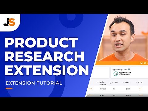 Amazon Product Research Extension | How to Use Jungle Scout - Extension | 2023 Tutorial