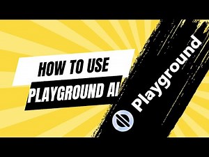 How to use Playground AI (Getting started with playground AI) Step By Step 2025
