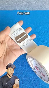 Free wifi with tape #experiment #science #experiments | Rkexperiment18