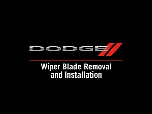 Wiper Blade Removal and Installation | How To | 2021 Dodge Durango