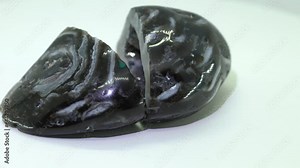 Agate, agate geode is a non-uniformly used term from geology and mineralogy,
