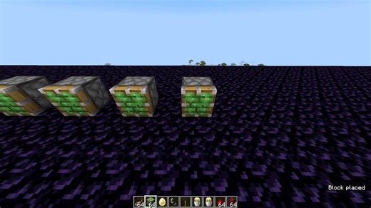 Minecraft create mod B plot: "Wow we can make vehicles and random doohickeys!!!"Minecraft vanilla main plot: