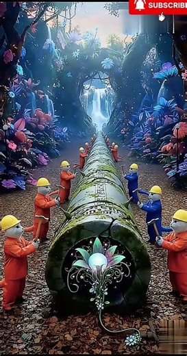 “Alien Plant Awakens in Enchanted Garden | 8K Cinematic Surreal Art”