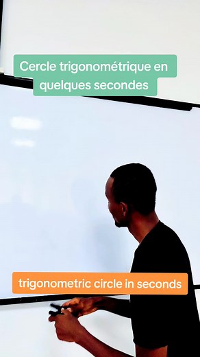 Comment tracer un cercle trigonométrique en 2 minutes