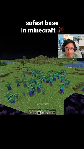 Minecraft Safest Base Moment