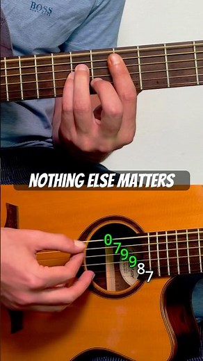 Metallica - Nothing Else Matters guitar tutorial