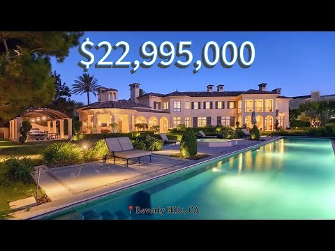 Real Estate for Sale – $22,995,000 Luxury House in Beverly Hills, USA