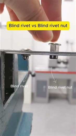 Blind rivet vs Blind rivet nut
