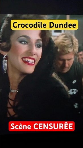 Crocodile Dundee censored and deleted scene 4k!! #film #movie #short #deleted #excerpt #bluray