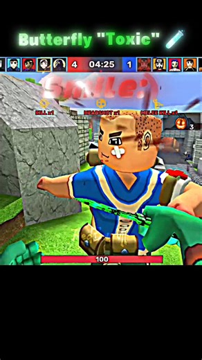 "Toxic" Butterfly ☠️ | Knife Edit 🔥| INSANE KILL Montage | #Kuboom3d #кубум