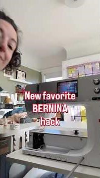 This trick has made oiling my BERNINA so much easier!! Maybe I’m the only one who was struggling