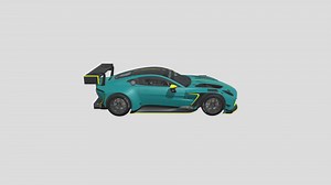 Aston Martin Vantage GT3 - Download Free 3D model by Design Studio Poland (@DesignStudioPoland)