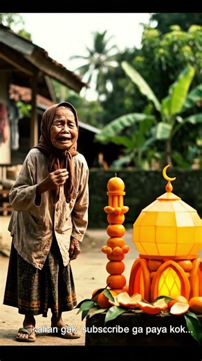 maaf ya miniatur masjid nenek jelek #ai #minature #miniaturmasjid #videoshort